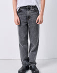 American Vintage - yopday-b denim pants - grey salt