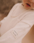 Buho - kids - cotton knit jumper - ecru