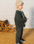 Buho - kids - pocket pants - antracite