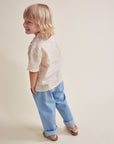 Buho - kids - linen shirt - sand