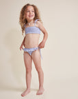 Buho - kids - gingham bikini - royal blue