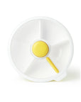 Gobe - large snack spinner - lemon yellow