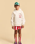 Maison Mangostan - hot hoodie - cloudy white