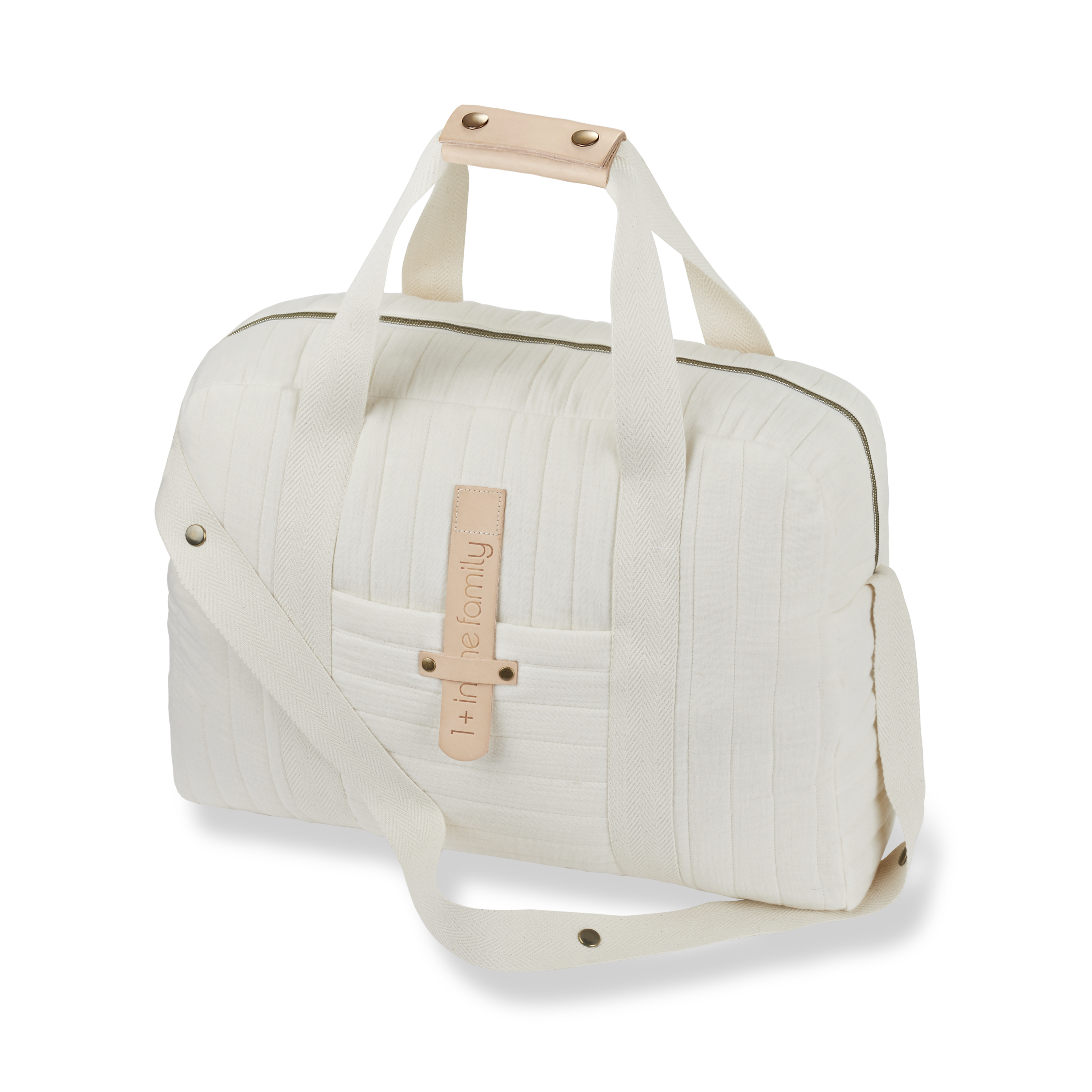 1+ in the family - maternity bag - ivory