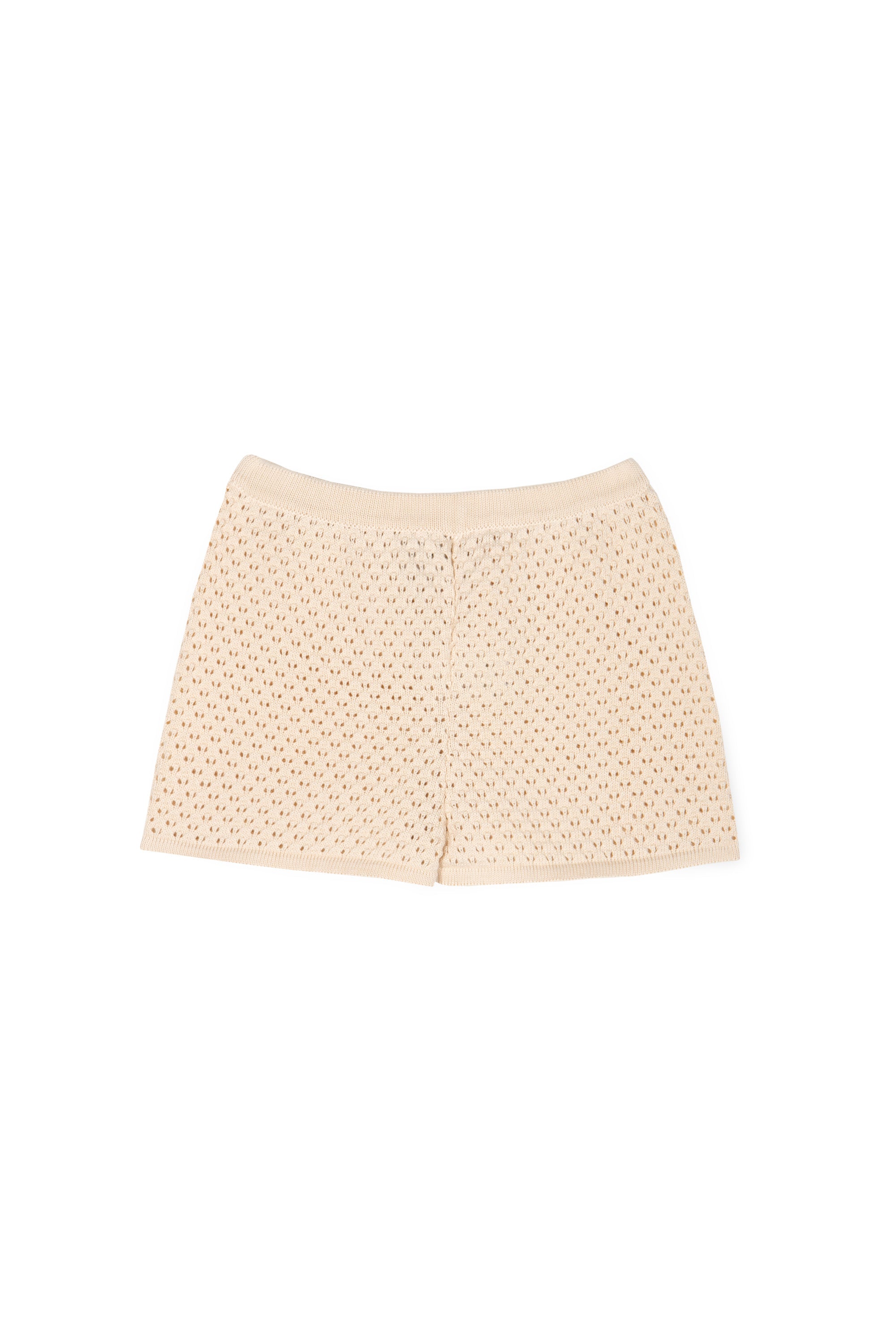 Mipounet - carola openwork shorts - cream