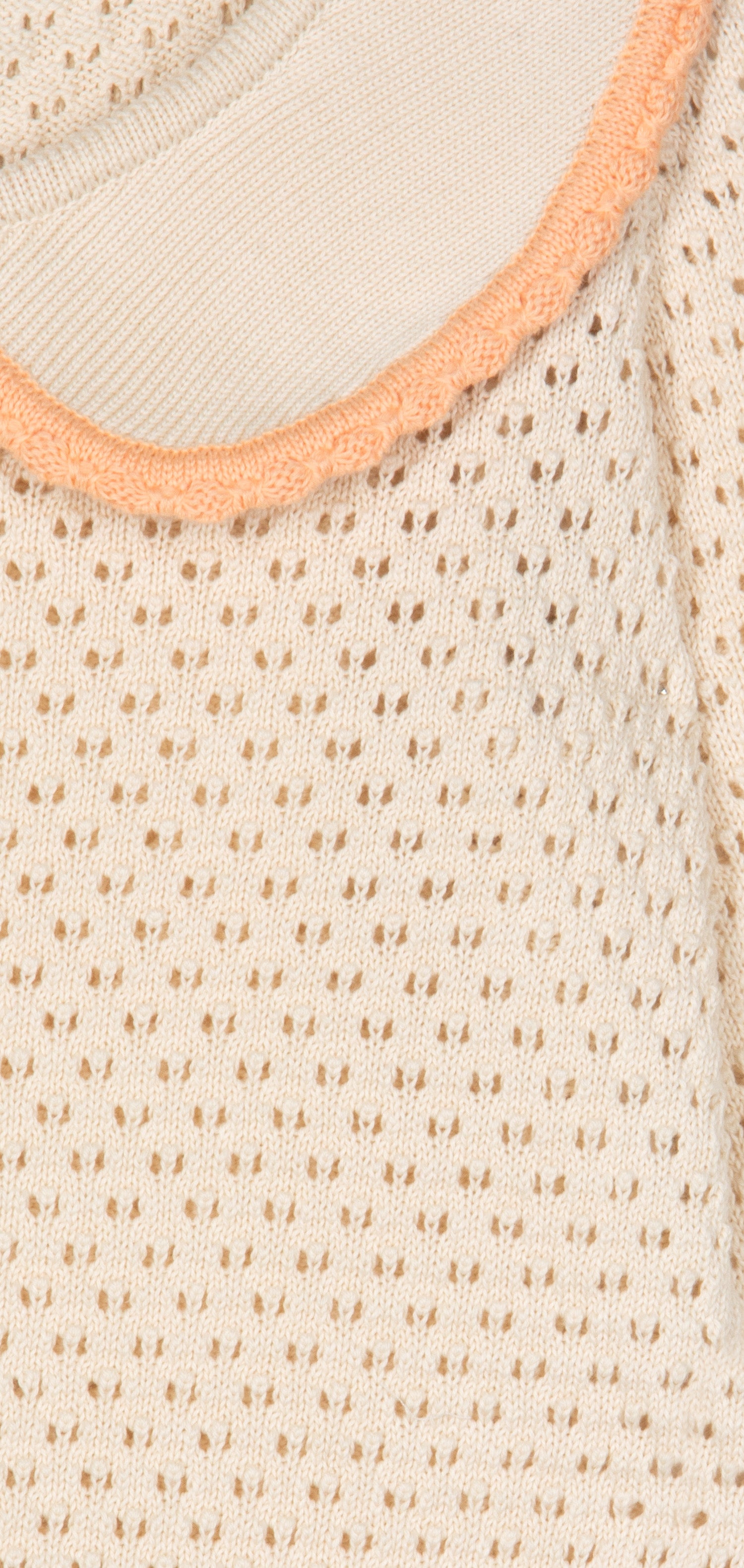 Mipounet - carola collared openwork sweater