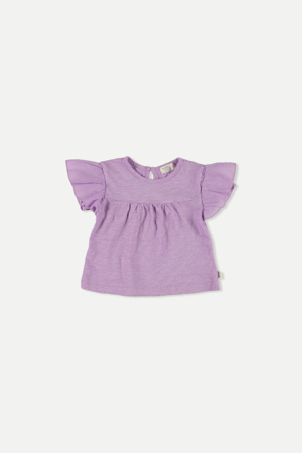 My little cozmo - oli280 - flutter blouse - purple