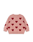 Konges Slojd - lapis knit sweater - mellow rose