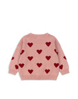 Konges Slojd - lapis knit sweater - mellow rose