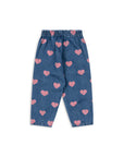 Konges Slojd - magot frill pants - bon coeur pink