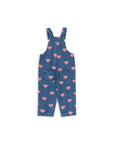 Konges Slojd - magot overalls - bon coeur pink