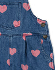 Konges Slojd - magot overalls - bon coeur pink