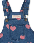 Konges Slojd - magot overalls - bon coeur pink