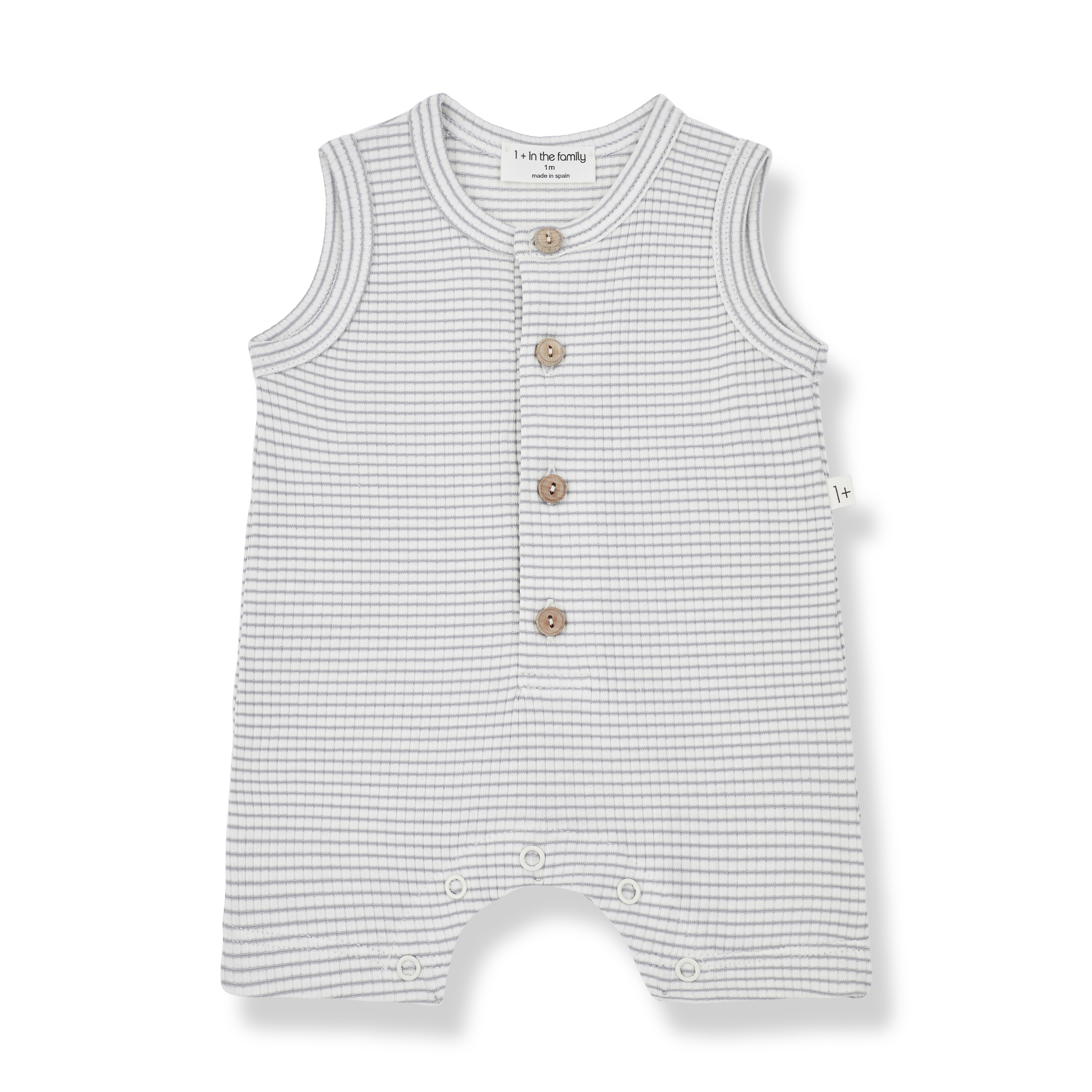 1+ in the family - pino - romper - smoky/ivory
