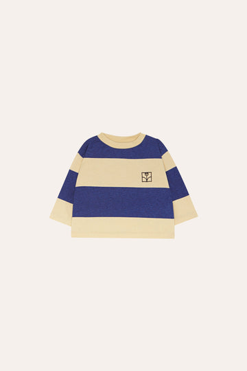 The Campamento - blue stripes LS baby t-shirt