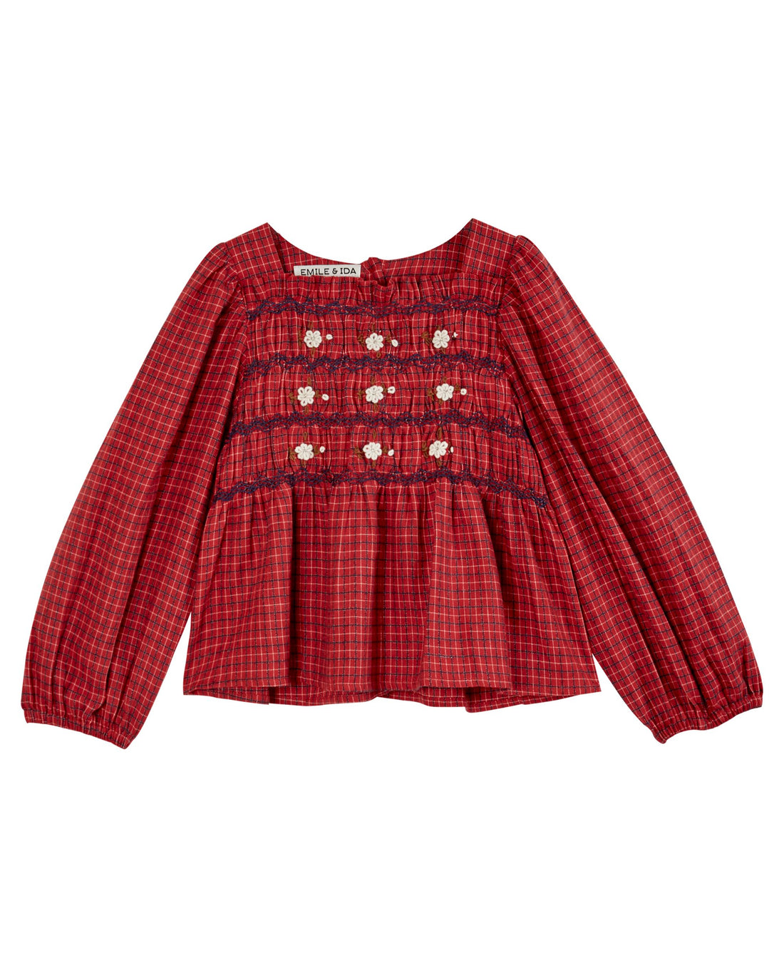 Emile et Ida - blouse - ecossais