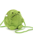 Jellycat - ricky rain frog bag