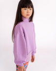 Repose ams - turtle neck - orchid mauve