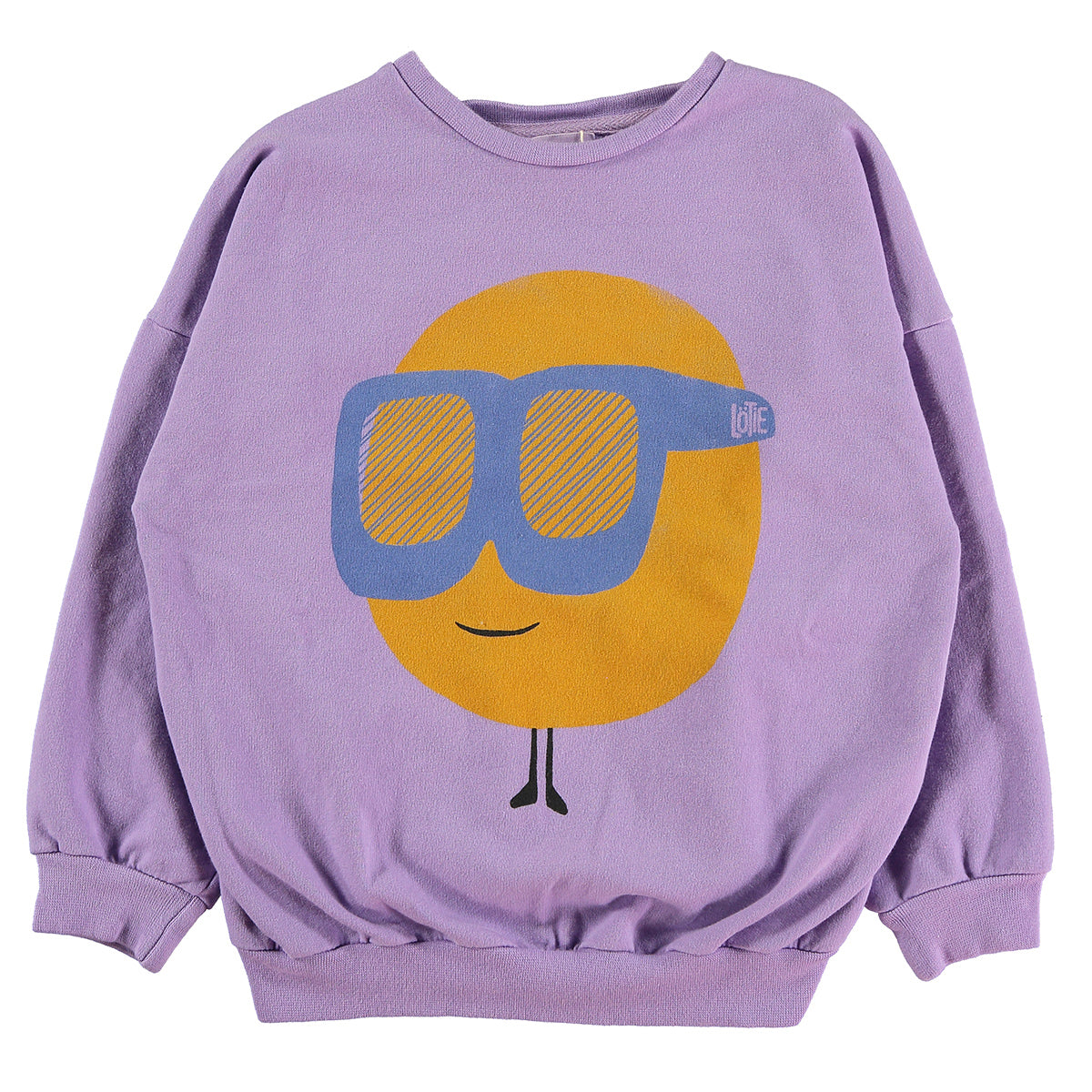 Lotie Kids - sweatshirt - sunglasses - mauve