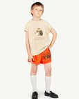 The Animals Observatory - rooster - kids t-shirt - beige