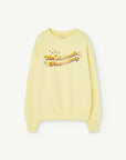 The animals observatory - Bear kids sweater - soft yellow