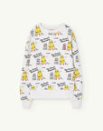 The animals observatory - Bear kids sweater - white