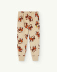 The animals observatory - panther kids pants - beige