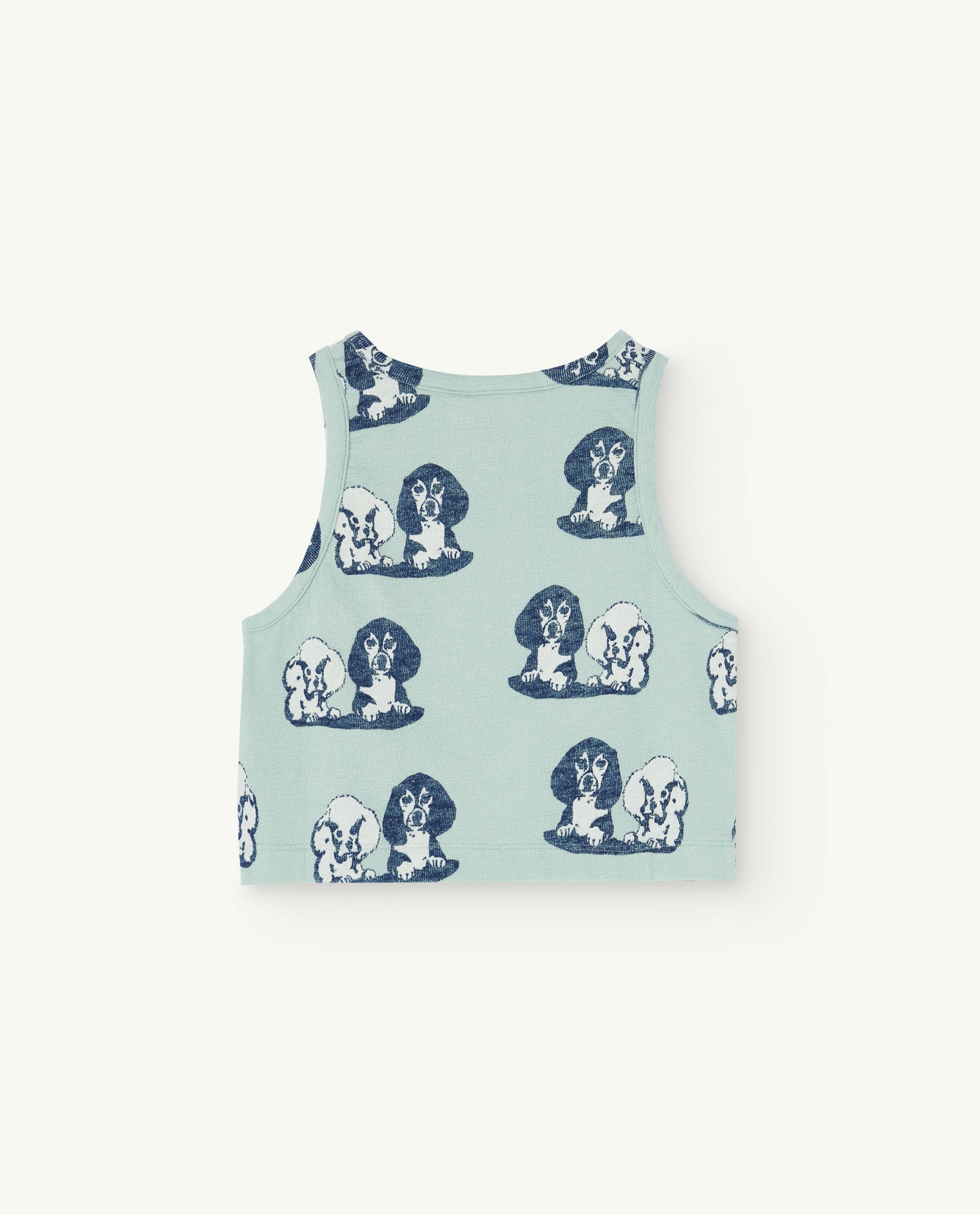 The animals observatory - hyena kids top - turquoise