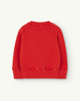 The animals Observatory - Shark baby sweatshirt - red