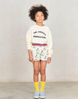 The animals observatory - poodle kids shorts - white