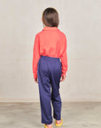 The animals observatory - horse kids trackpants - deep blue