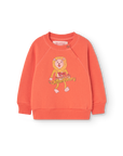 The animals observatory - Jackal baby sweatshirt - salmon