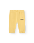 The animals observatory - sloth baby sweatpants - yellow