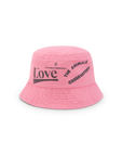 The animals observatory - starfish baby bucket hat - pink