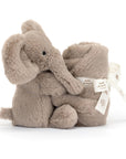 Jellycat - smudge elephant with Soother in giftbox