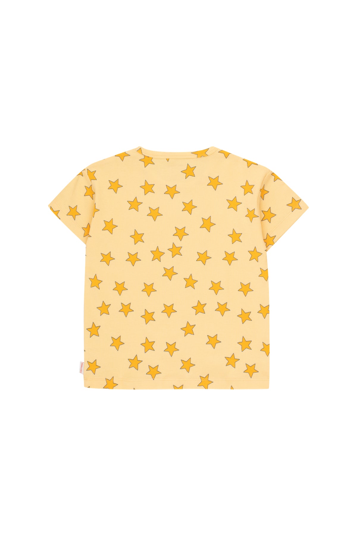 Tiny Cottons - stars tee - mellow yellow