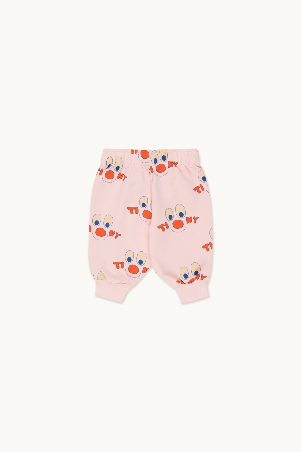 Tiny Cottons - baby sweatpants - clowns pastel pink