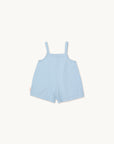 Tiny Cottons - baby dungarees - horses - blue grey