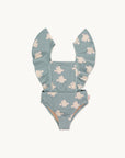 Tiny Cottons - doves swimsuit - warm grey