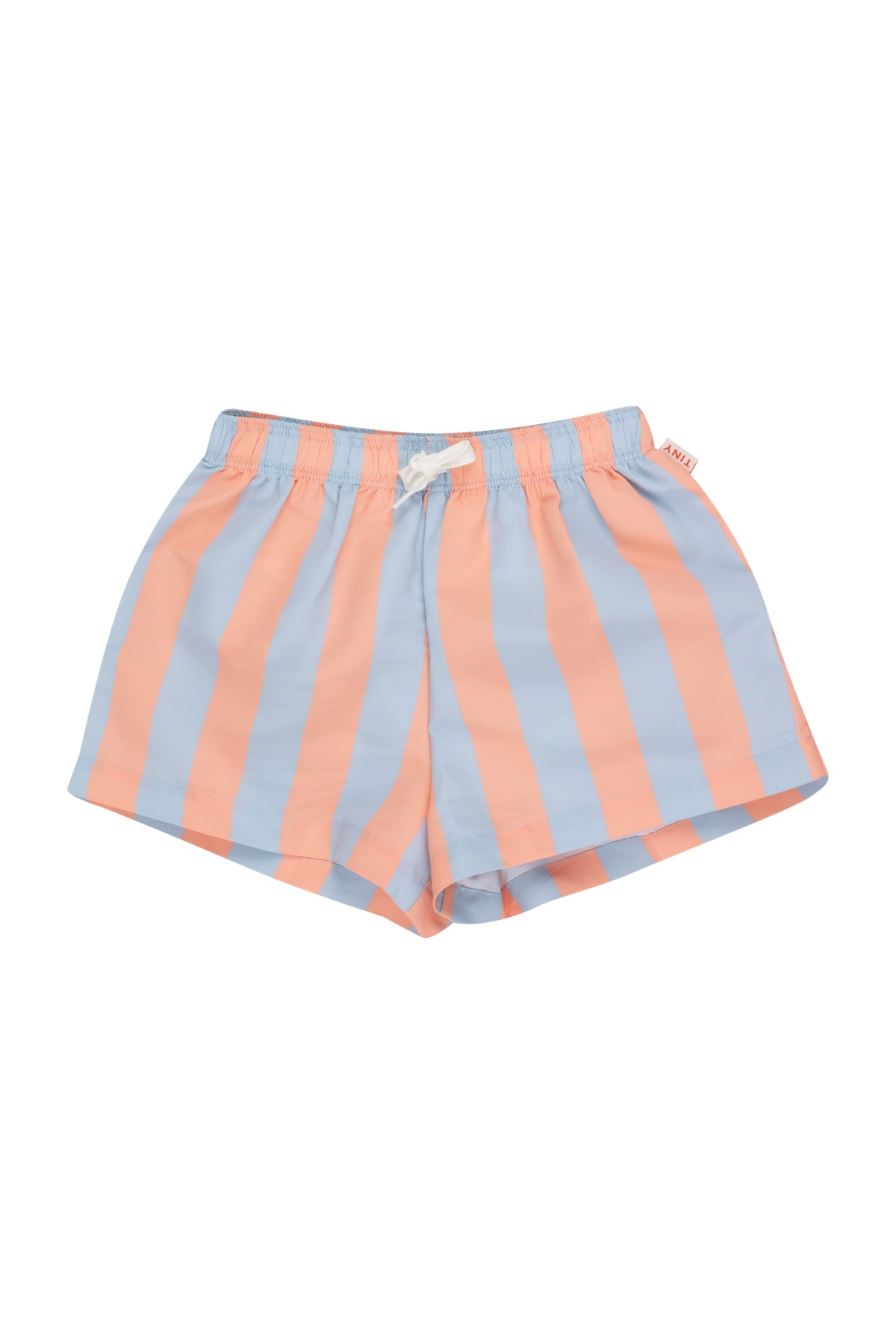 Tiny Cottons - swim shorts - blue grey/papaya