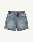 Main Story - denim short - faded blue