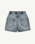 Main Story - denim short - faded blue