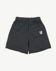 Main Story - fleece skate short - dark shadow