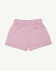 Main Story - fleece track short - pink lavender