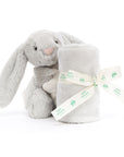 Jellycat - Bashful Bunny with Soother - silver