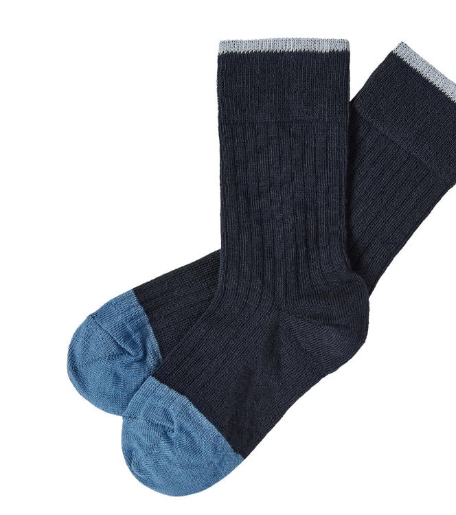 Fub - colorblock socks - dark navy