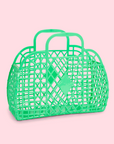 Sunjellies - retro basket - small - green