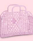 Sunjellies - retro basket - large - lilac
