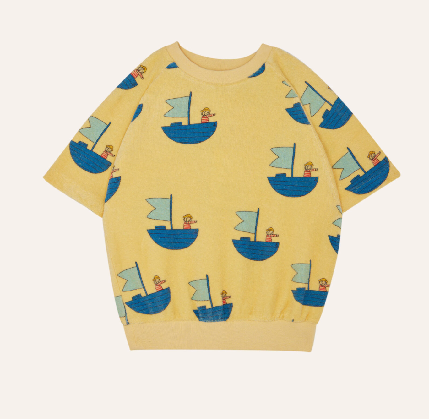 The campamento - kids - sailor allover shortsleeve sweatshirt