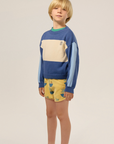 The campamento - kids - sailor allover shorts